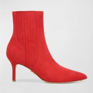 VERONICA BEARD Suede Lisa Booties
